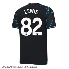 Manchester City Rico Lewis #82 Kolmaspaita 2023-24 Lyhythihainen